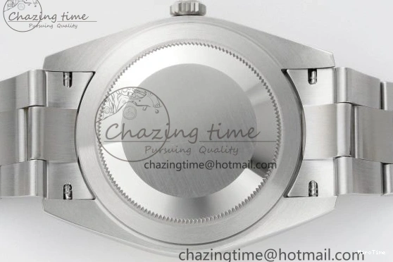 MiroTime 0423 Modern DateJust 41 SS Polished Bezel KING 1:1 Best Edition 904L Steel Blue Roman Dial on Oyster Bracelet VR 2212